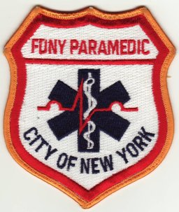 FDNY Paramedic Patch