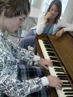 Nick Playing Piano